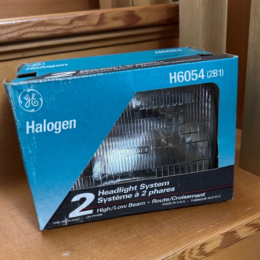 🆕 GE Halogen Headlight System H6054 single headlight